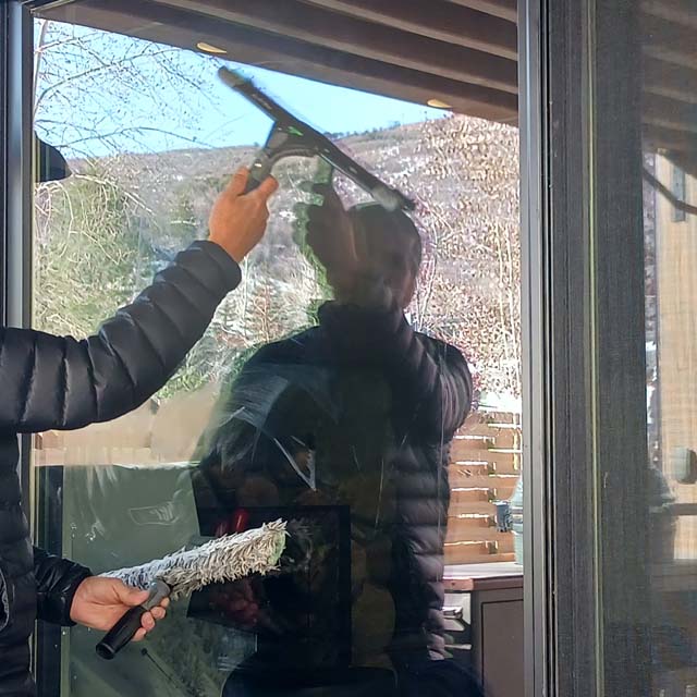 Park City Cleaning Utah exterior window cleaning